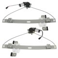 751-260 Rear Left And Right Window Regulator With Motor Fit For 2004-2014d For F-150