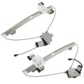 751-260 Rear Left And Right Window Regulator With Motor Fit For 2004-2014d For F-150