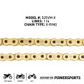 Niche Drive Sprocket Chain Combo For Honda Cbr1000 Front 16 Rear 43 Tooth 525vm-x X-ring 116 Links