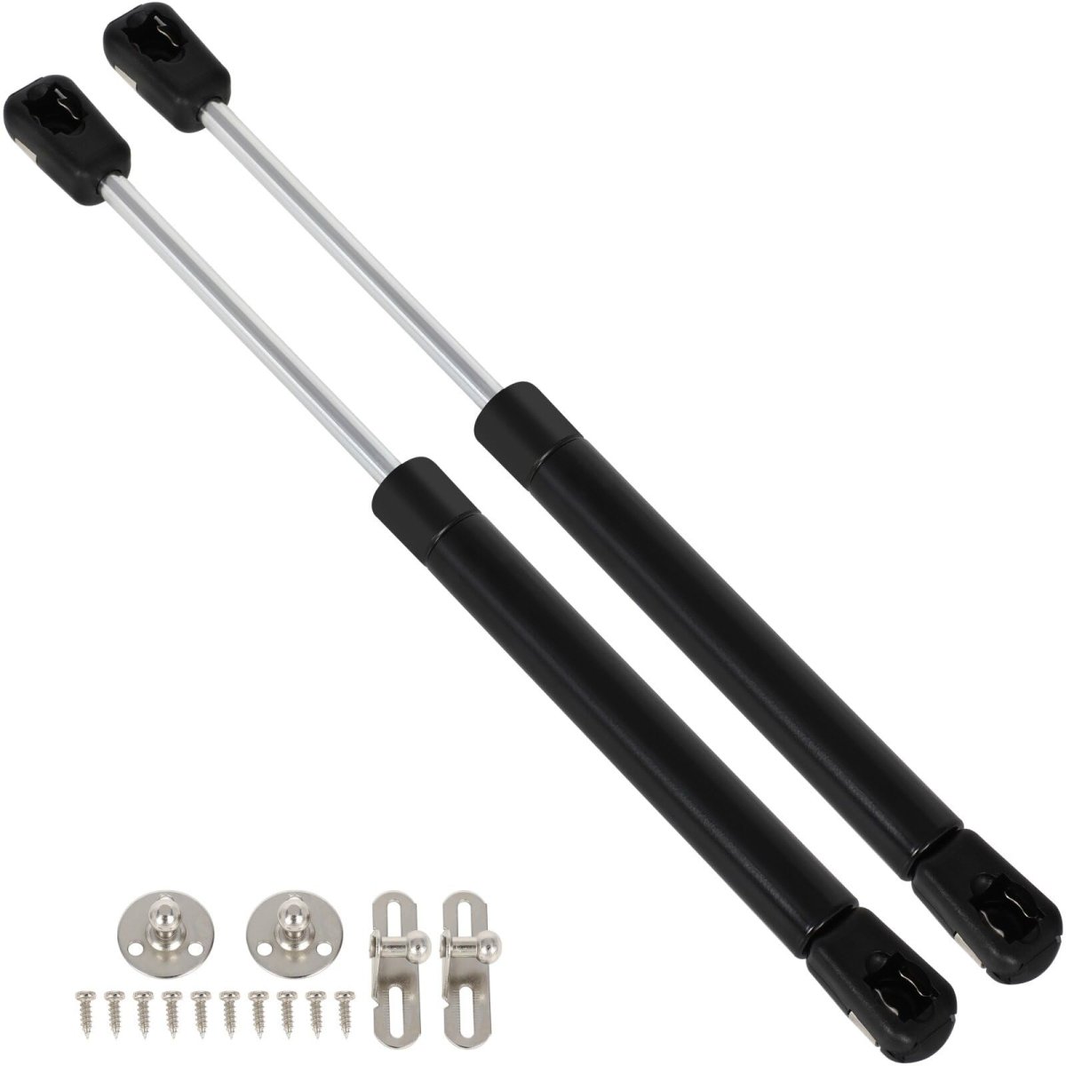 10 In Gas Shocks Lift Supports Struts Universal Fit Spring Prop Cylinder Set Of 2 Adjustable