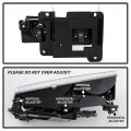 Acanii Compatible For 1988-1998 C10 C K Silverado Tahoe Suburban Yukon Sierra Chrome Headlights Headlamps Driver Passenger Side