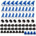 Ocpty 42 Pack Blue Led Light Bulb Instrument Panel Gauge Cluster Dashboard Kits