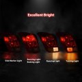 G-plus Tail Light Brake Lamp W Blubs Compatible With Chevy Trax 2013-2016 Ls 2017-2019 Gm2800272 42599449 Red Lens Chrome