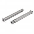 M8 X 100mm 304 Stainless Steel Hex Socket Countersunk Head Sleeve Anchor 2pcs 