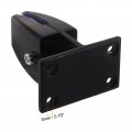 Uxcell Office Desk Partition Support Bracket 4pcs Divider Clamp Brackets Screen Clip Holders For 12-20mm Thick Black
