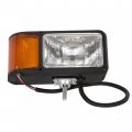 Ecotric Universal Light Snow Plow Lamp Headlight Turn Signal Snowplow Replacement For 80888 On Truck Pickup 2pcs