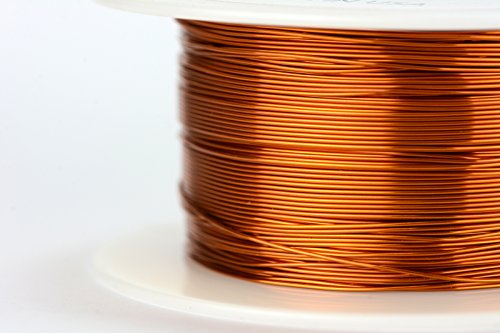 Temco 25 Awg Copper Magnet Wire 8 Oz 498 Ft 200a C Magnetic Coil Winding
