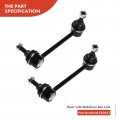 A-premium Set Of 8 Front Rear Sway Bar Link Inner Outer Tie Rod End Compatible With Mitsubishi Lancer 2003 2004 2005 2006 Fwd