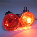 Httmt Orange Front Turn Signal Light Compatible With H-d Xl883 Xl1200 Sportster 92-16