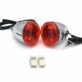 Httmt Orange Front Turn Signal Light Compatible With H-d Xl883 Xl1200 Sportster 92-16