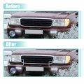 X Autohaux Pair Front Lower Headlight Bumper Grille Filler Driver Passenger Side For Toyota Tacoma 2wd 1997-2000 52513-35040