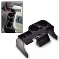 G-plus Center Console Cup Holder Compatible With Ford F250 F350 F450 F550 Super Duty Truck 1999-2001 Black