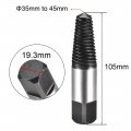 Uxcell Damaged Screw Broken Bolt Extractor Easy Out Drill Bits Water Pipe Remover 35mm-45mm