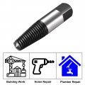 Uxcell Damaged Screw Broken Bolt Extractor Easy Out Drill Bits Water Pipe Remover 35mm-45mm