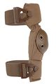 Alta 53113 14 Altacontour Elbow Protector Pad Coyote Cordura Nylon Fabric Altalok Fastening Flexible Cap Round 
