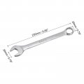 Uxcell Metric 20mm 12-point Box Open End Combination Wrench Chrome Finish Cr-v