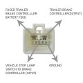 Brake Controller Wiring Adapter 3040 Harness Plug Connector For Toyota Tundra Sequoia Tacoma Land Cruiser 4runner And Lexus Gx