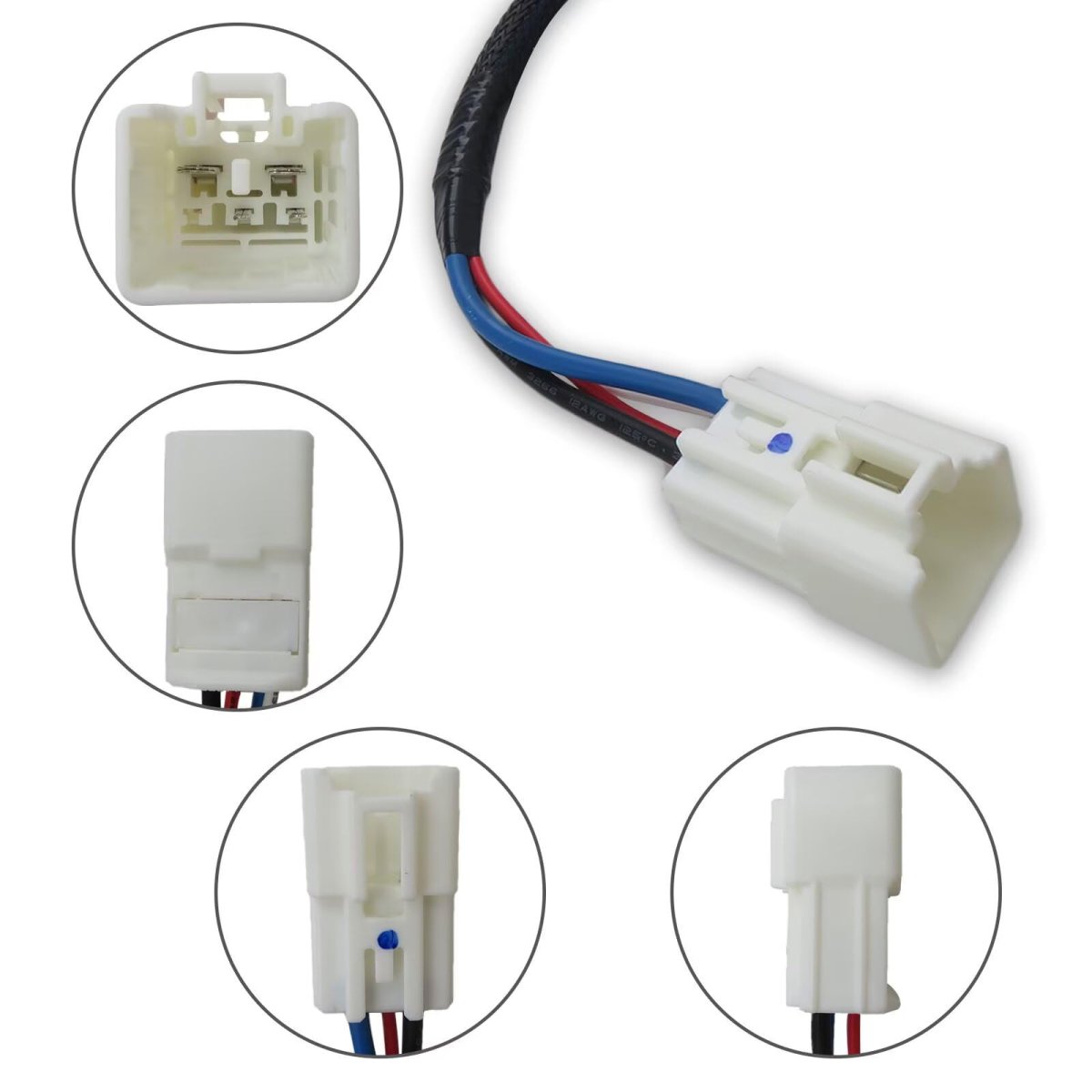 Brake Controller Wiring Adapter 3040 Harness Plug Connector For Toyota Tundra Sequoia Tacoma Land Cruiser 4runner And Lexus Gx