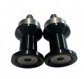 Pro-tek Black Swing Arm Spools For Ducati Multistrada Enduro 1200 2010 2011 2012 Spool Sliders 8mm Black 