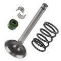 Caltric Exhaust Valve Kit Compatible With Kawasaki 12005-2093 49078-2082 92049-2109 12011-2056