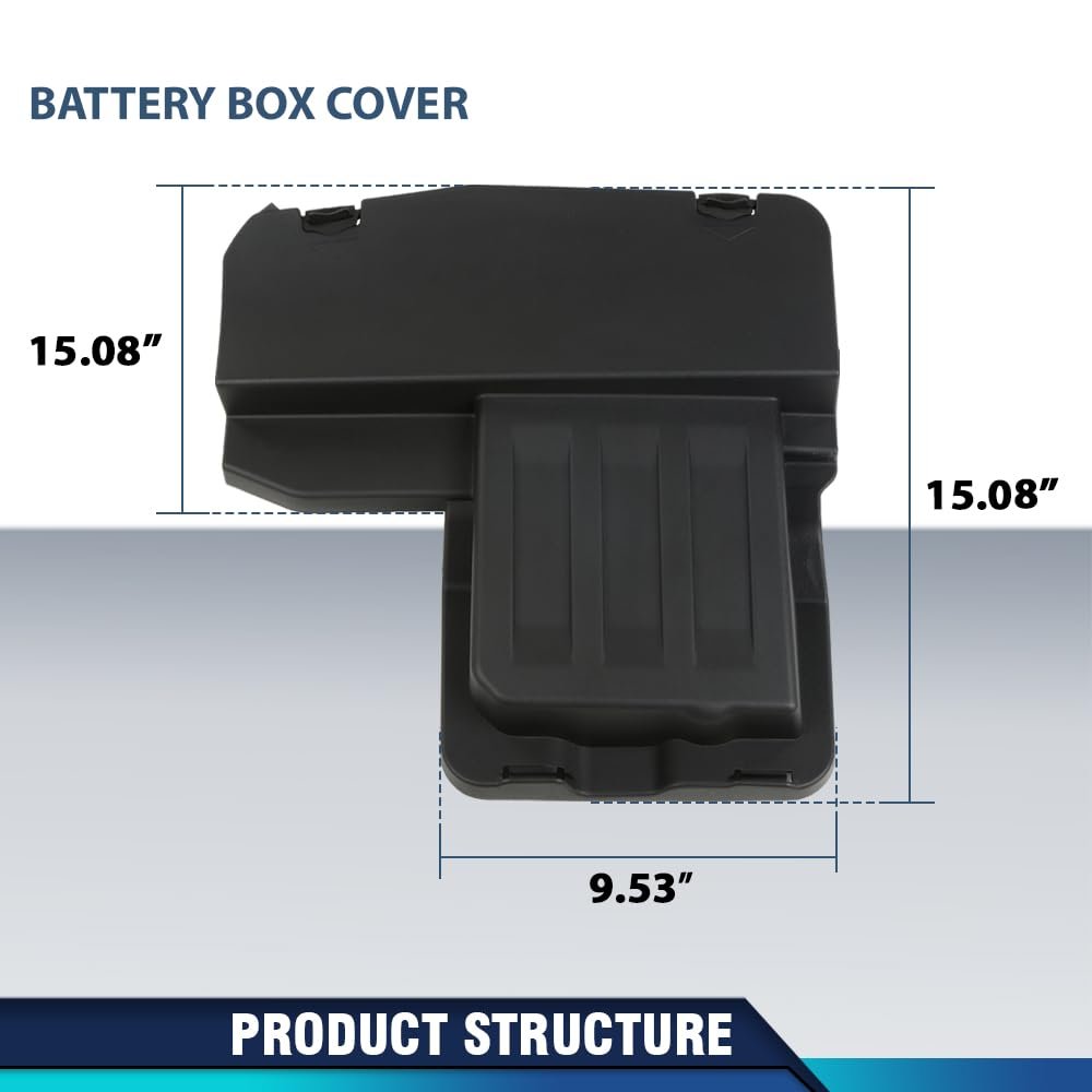 Battery Box Cover For Land Rover Freelander 2 2008-2015 Lr013334 Black
