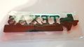 Muzzys Set Of Three Texas Flag Edition Emblem Fender Tailgate Door Badge 3m Stick On Universal Ford Chevy Gm F-150 Silverado