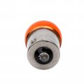 Minho 8pcs G18 Motorcycle Turn Signal Bulbs 12v5w Orange Light Fit For Most Chinese Scooter Mopeds