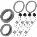 Caltric Muffler Gasket Kit Compatible With Arctic Cat Wildcat 4x 2015-2018