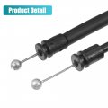 X Autohaux 51237210735 51-23-7-210-735 Car Hood Bonnet Release Cable For Bmw X3 X4 Black