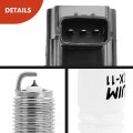 A-premium Ignition Coils And Spark Plugs Kits Compatible With Ford F-150 2016-2017 Mustang 5 0l Replace Fr3z12029a 8-pc Set