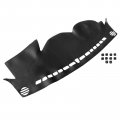 Secosautoparts Black Line Leather Dashboard Dash Cover Pretector Mat Compatible With Hyundai Sonata 2011 2012 2013 2014