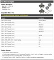 Front Wheel Bearing Set Of 2 Compatible With 2004-2017 Toyota Camry