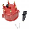 Dragon Fire Performance Power Pack Distributor Cap Rotor And Low Ohm Plug Wires Compatible Replacement For 1992-2003 Dodge B150