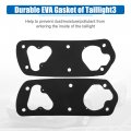 Uxcell No 33503-s30-003 1 Pair Eva Rear Taillight Gaskets For Honda Prelude At Mt Base 1997-2001 2 2l Vtec Type-sh Left Right