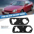 Uxcell No 33503-s30-003 1 Pair Eva Rear Taillight Gaskets For Honda Prelude At Mt Base 1997-2001 2 2l Vtec Type-sh Left Right