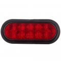 Ocpty Marker Lights 9pcs Side Red Kit Waterproof Surface Mounted Turn Signal Light Fit For Truck 4x4 Pickup Boats Trailer