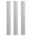 Ipw Industries Inc Pack Of 3 Whole House 20 X 2 5 Replacement Carbon Block Cto Chlorine Taste And Odor Removal Filter Micron 