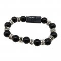 Xspeedonline Charging Bracelets Cable Charger Cord Fashion Prayer Beads Wrist Line Fearure Anti Rust Winding Black