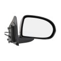 Passenger Side Door Mirror For Jeep Compass 2007 2008 2009 2010 Textured Black Power Glass Manual Fold Non Heated Ch1321263 