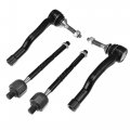X Autohaux 4pcs Front Inner Outer Tie Rod Links Suspension Steering End Es801109 Es801110 Ev801122 Ford For Lincoln 