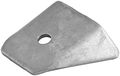 Allstar All60027-25 1-9 16 Tall 3 Thick 1 4 Hole 7 8 Center Height Mild Steel Body Brace Chassis Tab For Flat Mount Pack Of 25 