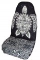 Winnie Fashion Black Honu Sea Turtle Hawaiian Car Seat Covers Standard Size Set Of 2 