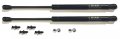 2 Pack 17 In Gas Props For Camper Shell Truck Cap Rear Door 1 Extended 9 Compressed 45 Lbs Pressure Fits Are Atc Snugtop Leer 4 
