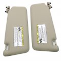 2pcs Left Right Tan Beige Sun Visor Pair For Toyota Camry 2007 2008 2009 2010 2011 74320-06780-e0
