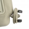 Secosautoparts 2pcs Left Right Tan Beige Sun Visor Pair Compatible With Toyota Camry 2007 2008 2009 2010 2011 74320-06780-e0
