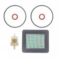 Fremnily Carburetor Bowl Gasket With Air Filter For Honda Gcv190 Gc190 Gcv160 Gc160 Gcv135 G150 G200 G300 G400 Gc135 Replace 