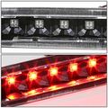 Ford Mustang 5th Gen Pony Shelby High Mount Led 3rd Brake Light Black Housing Clear Lens