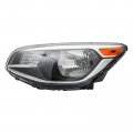 Tbvechi Headlight Assembly For 2014-2019kia Soul 4-door 1 6 2 0l Passenger Slde Halogen Headlamp Replacement Clear Lensi Lefti 