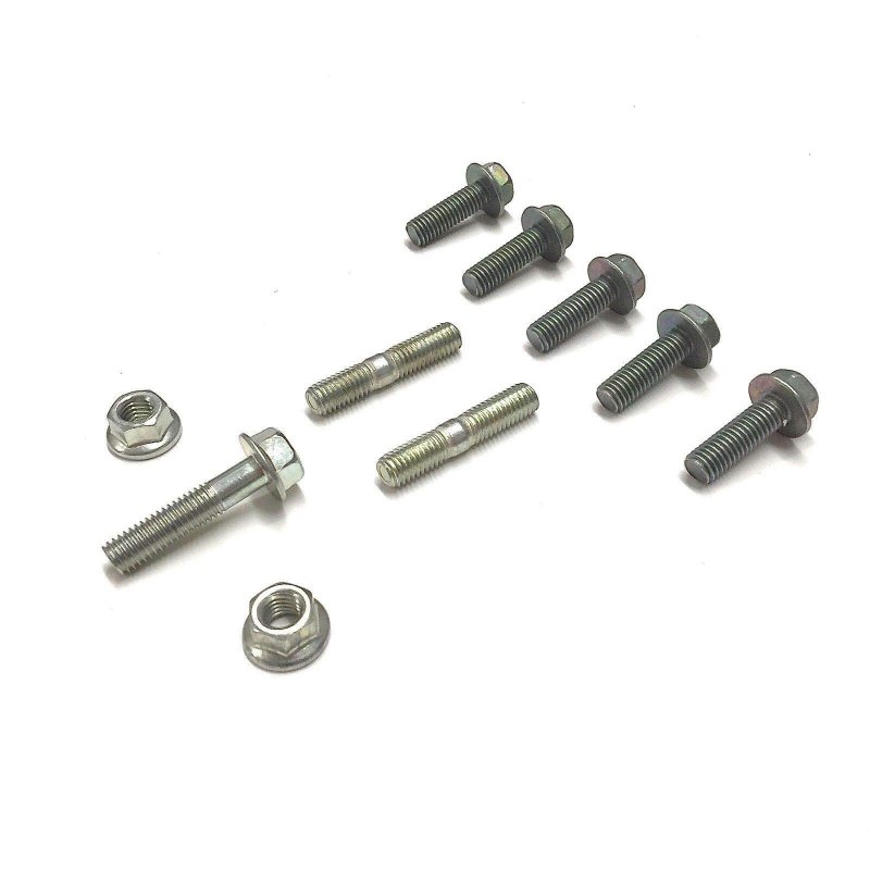 Exhaust Manifold Bolts For Samurai 1985 To 1995 M10x1 25 Hex Flat Head Stainless Steel Screws Black Oxide Finish Part Number