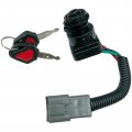 Fridayparts Starter Switch With Keys 32771-31822 3277131822 Compatible For Kubota Backhoe Loader L39 L45 L47 L48 M59 M62